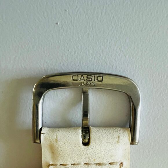 CASIO Baby-G White Replaceable Leather Strap Watch BGM-101 main image 4